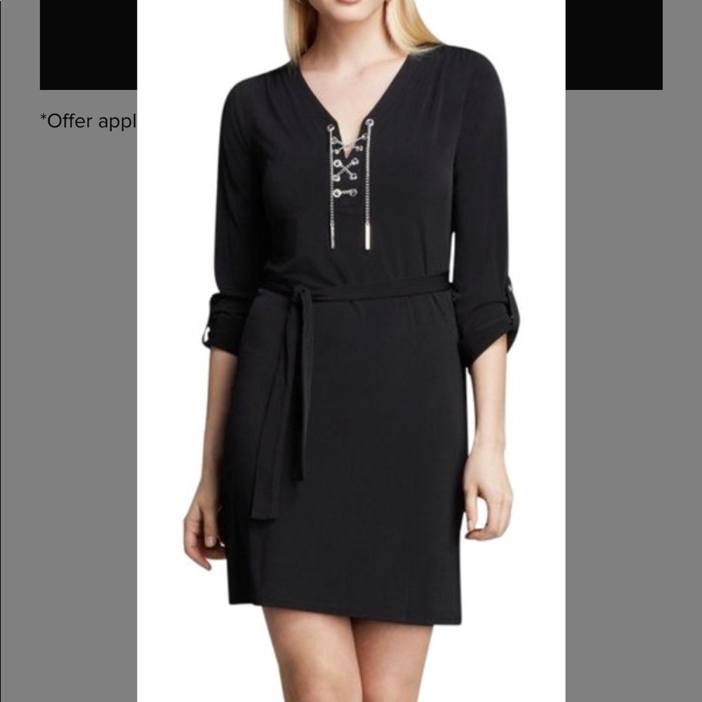 MICHAEL by Michael Kors Gold Chain Dress